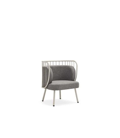 Butaca Modelo Nabi Acabado Metal Crema, 65cm(ancho) 80cm(alto) 64cm (largo)_5