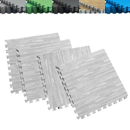 Tatami Puzzle 1cm 60x60cm – Pack 4 Uds (t60-4) Parquet Gris Jowy_0