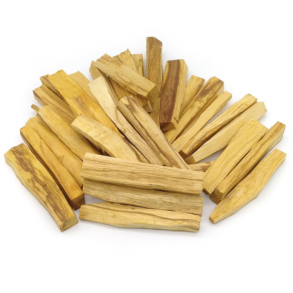 Palo Santo Limpieza Energética - Incienso Natural - Madera Sagrada De Perú - 10 Cm - Aleja Malas Energías 50 Ud._0