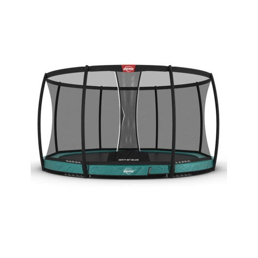 Cama Elastica Berg Inground Champion 330 + Red Deluxe Verde._0