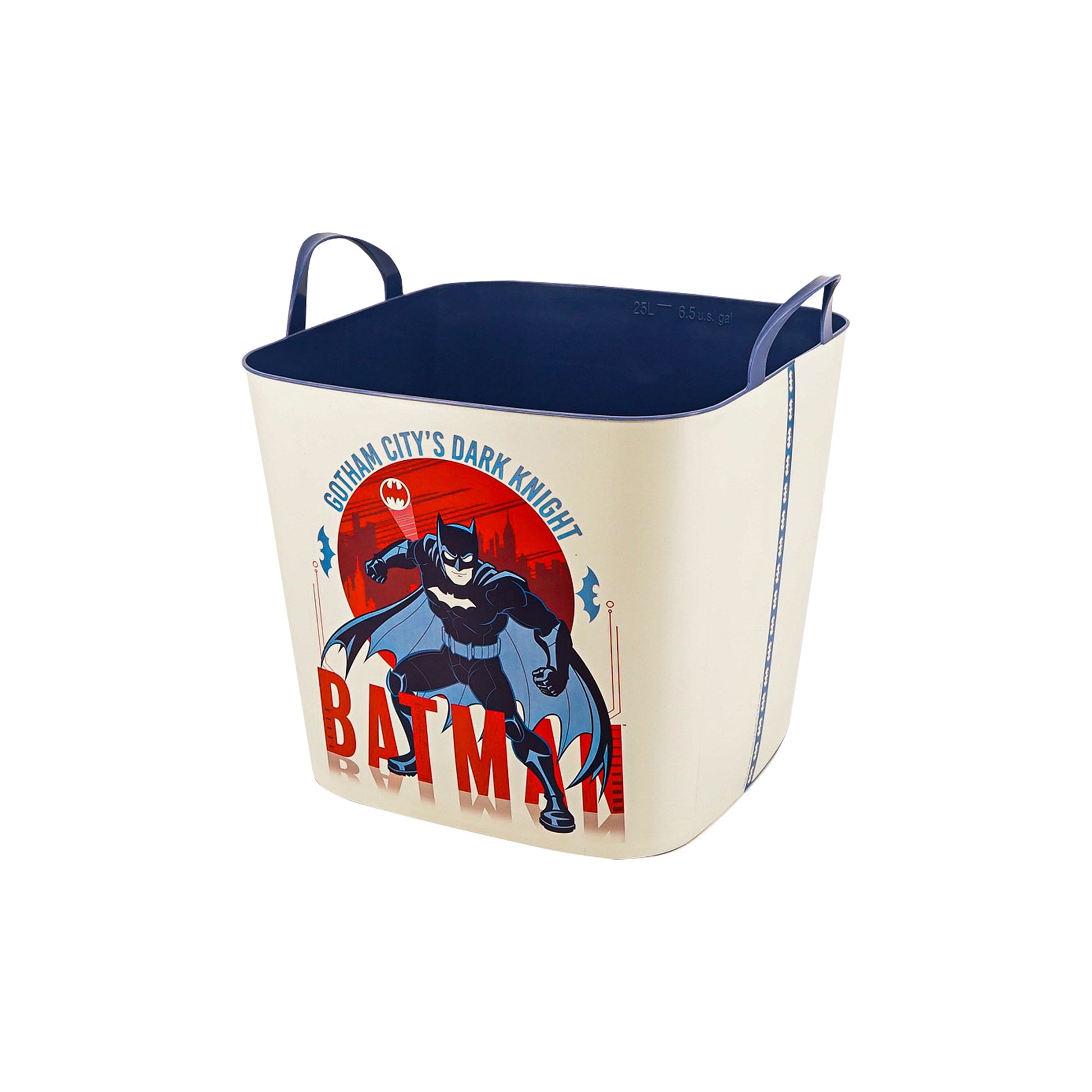 Life Story Cesto 25l Iml Batman Beig (warner)_0