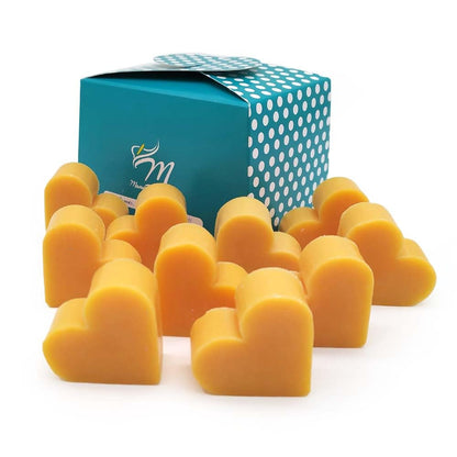 100 Jabones Aromáticos Con Forma De Corazón. Detalle Para Invitados De Eventos. Jabón Glicerina Aroma Naranja Y Jengibre_3