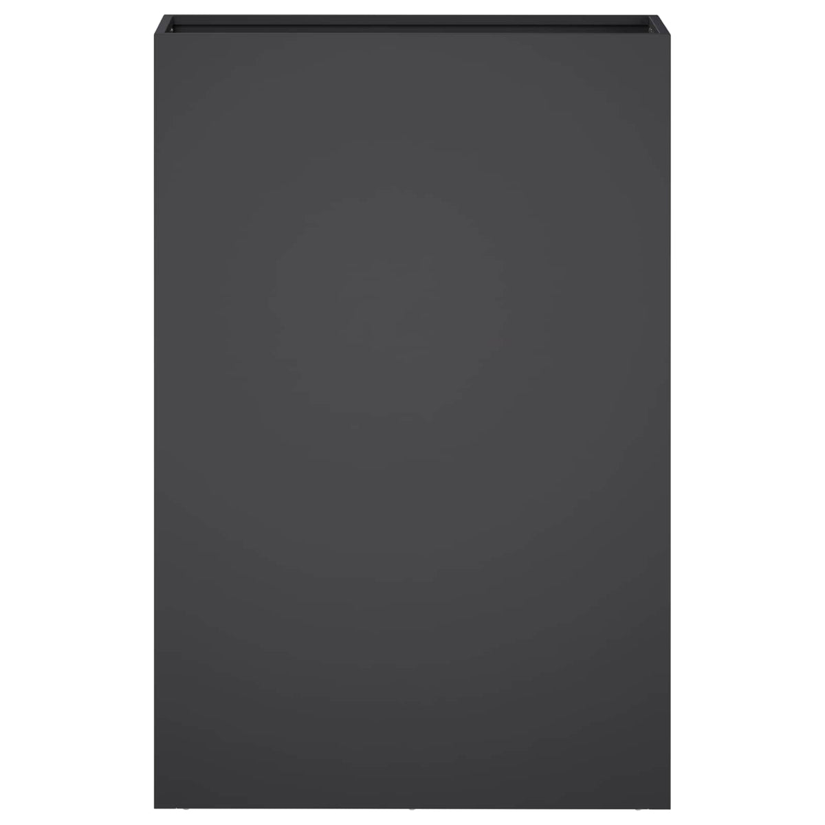 Macetero De Jardín 2 Uds. Negro 50 X 20 X 75 Cm_3