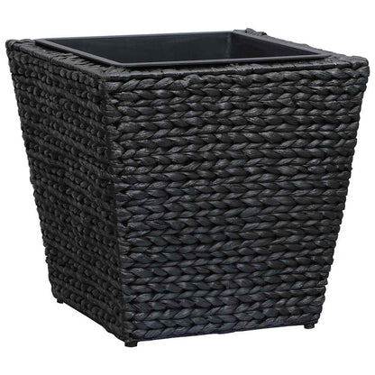 Conjunto De Arriates 3 Piezas Jacinto De Agua Negro_4