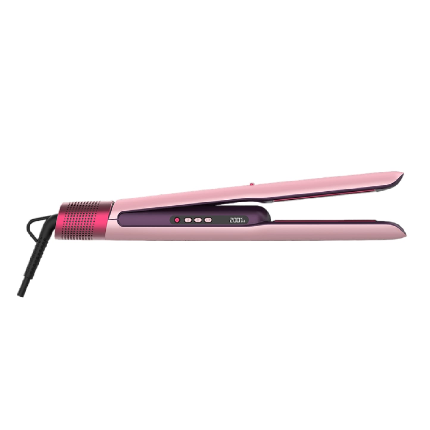 Cecotec Plancha De Pelo Con Aire Air Lisse Cotton Candy. 600w, Protege El Cabello, Tecnología Iónica, Keratina Y Aceite_2