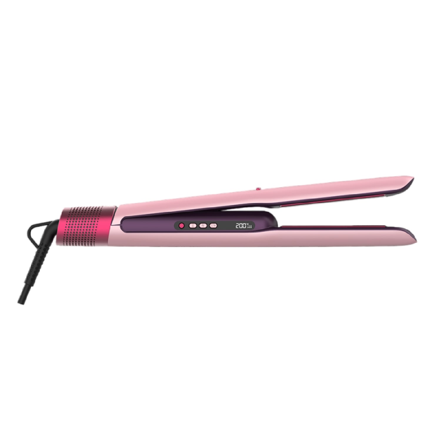 Cecotec Plancha De Pelo Con Aire Air Lisse Cotton Candy. 600w, Protege El Cabello, Tecnología Iónica, Keratina Y Aceite_2