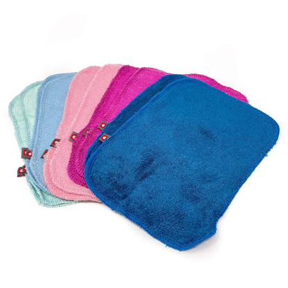 Pack 10 Toallitas Lavables Azul y Rosa Close Parent