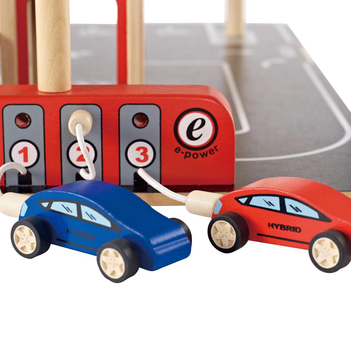 Juego Vehículos-garaje Park And Go Hape_2