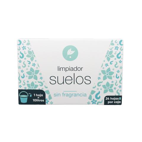 Limpador de pavimentos em folha sem fragrância Neletab 24 unidades