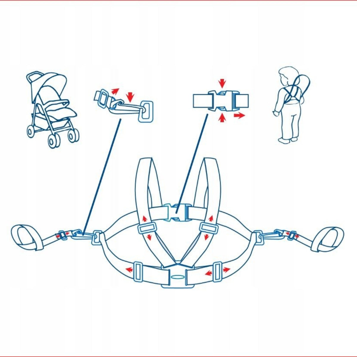 Arnés Andador Primeros Pasos First Steps_1