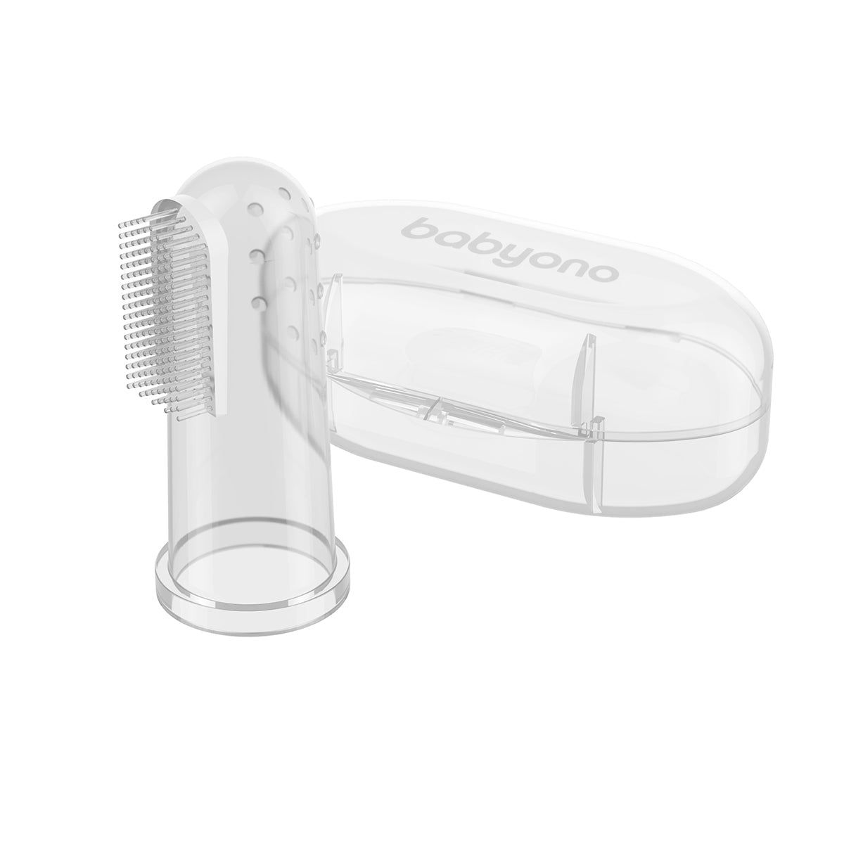 Babyono Cepillo Dedal De Silicona Con Estuche_2