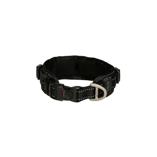 Collar Para Perro Grande, Modelo Padded De Rogz Negro. Talla Xl (39-64kg)_0