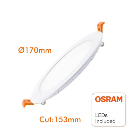 Downlight Led 15w, Osram Chip, Blanco Cálido_3