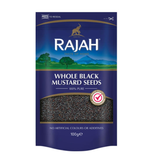 Sementes de Mostarda Preta Rajá 100g