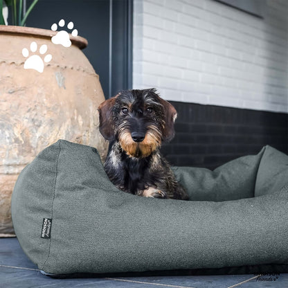 Madison Cama De Exterior Para Perros Manchester Gris 120x95x28 Cm / Vetonek_3