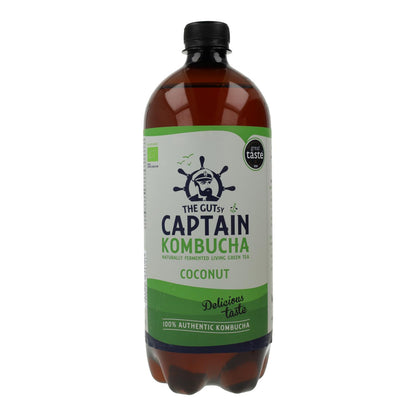 Bebida Kombucha de coco BIO Captain Kombucha 1L