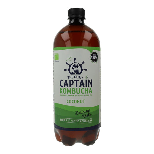 Bebida Kombucha de coco BIO Captain Kombucha 1L