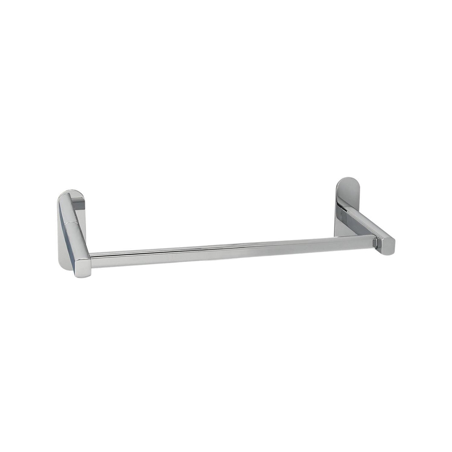 Toallero Barra 40 Cm. Color Inox Con Efecto Espejo, Autoadhesivo Resistente, Porta Toallas, Toallero Adhesivo Pared/mueble_0