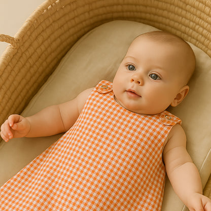 Saco De Dormir De Verano De Algodón Orgánico Vichy_3