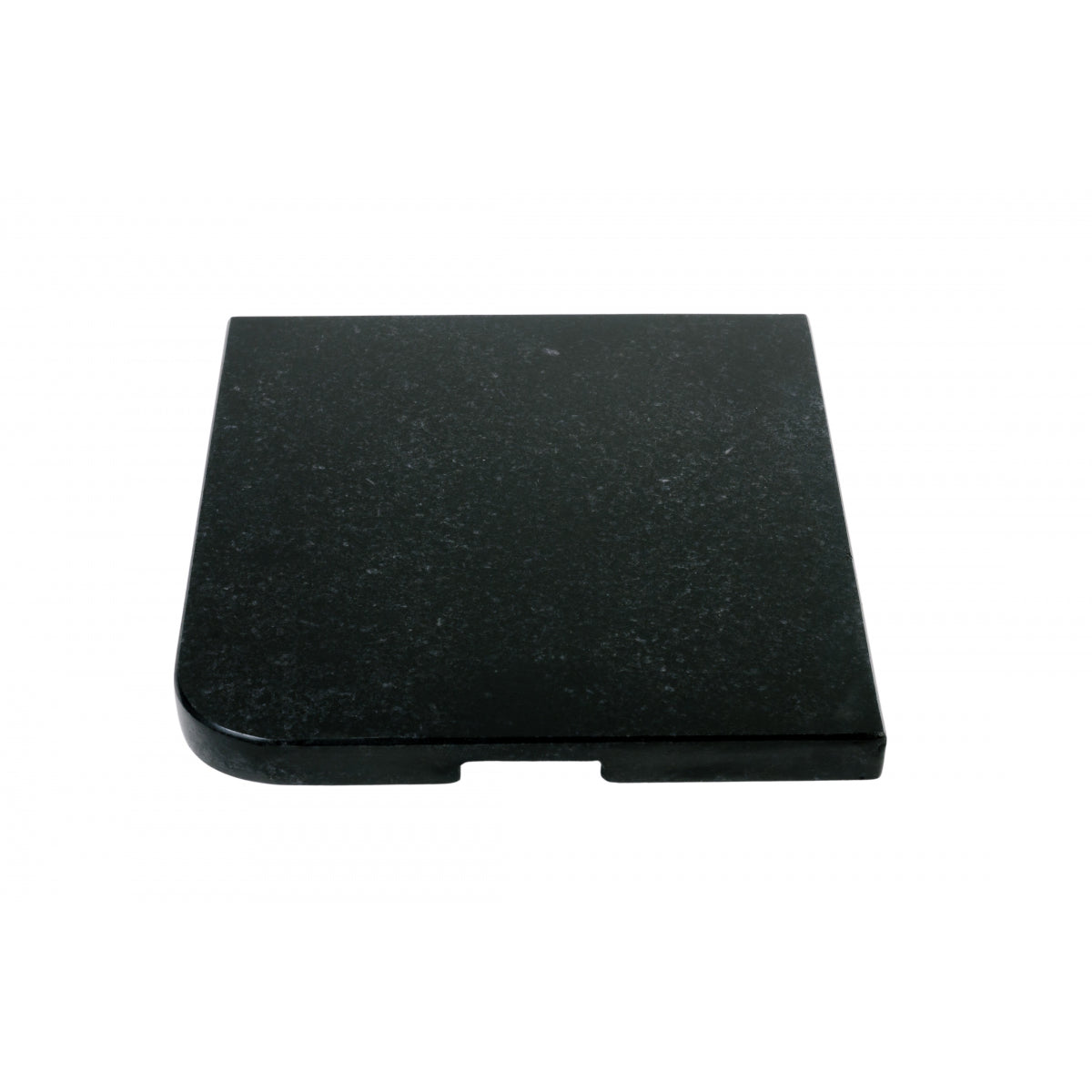 Pie De Sombrilla Losa Estabilizadora De Granito 25kg Para Sombrilla Offset Negro 47x47x4,6cm - Mobiliario De Jardín_0