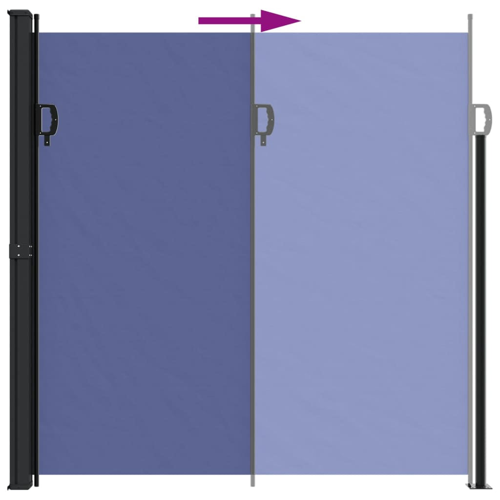 Vidaxl Toldo Lateral Retráctil Azul 200x300 Cm_4