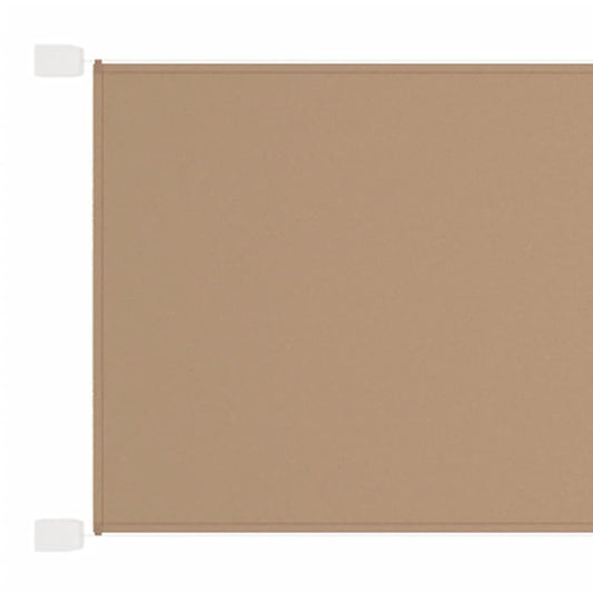 Vidaxl Toldo Vertical Tela Oxford Gris Taupé 140x360 Cm_0