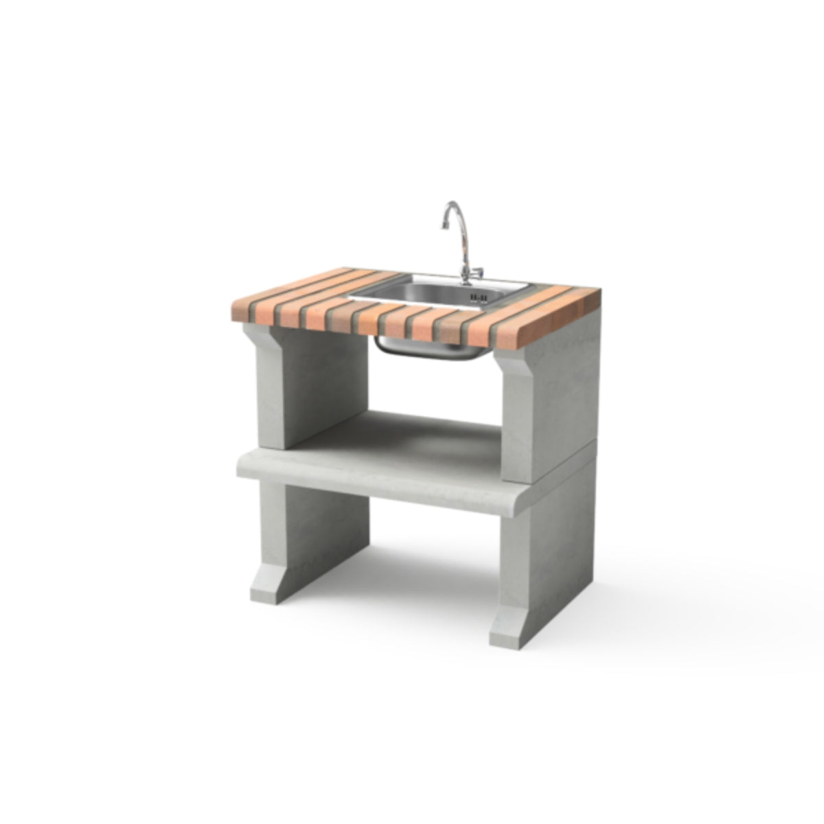 Módulo de bancada Ragusa com lava-loiça, Movelar