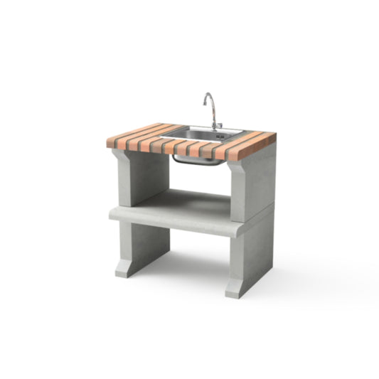 Módulo de bancada Ragusa com lava-loiça, Movelar