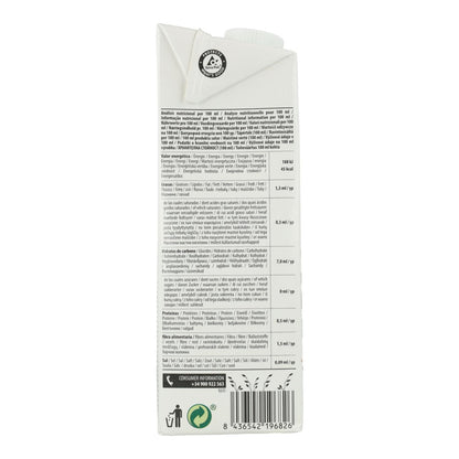 Embalagem de 6 unidades de Bebida de Aveia Integral 0% Açúcares Bio NaturGreen 1 L