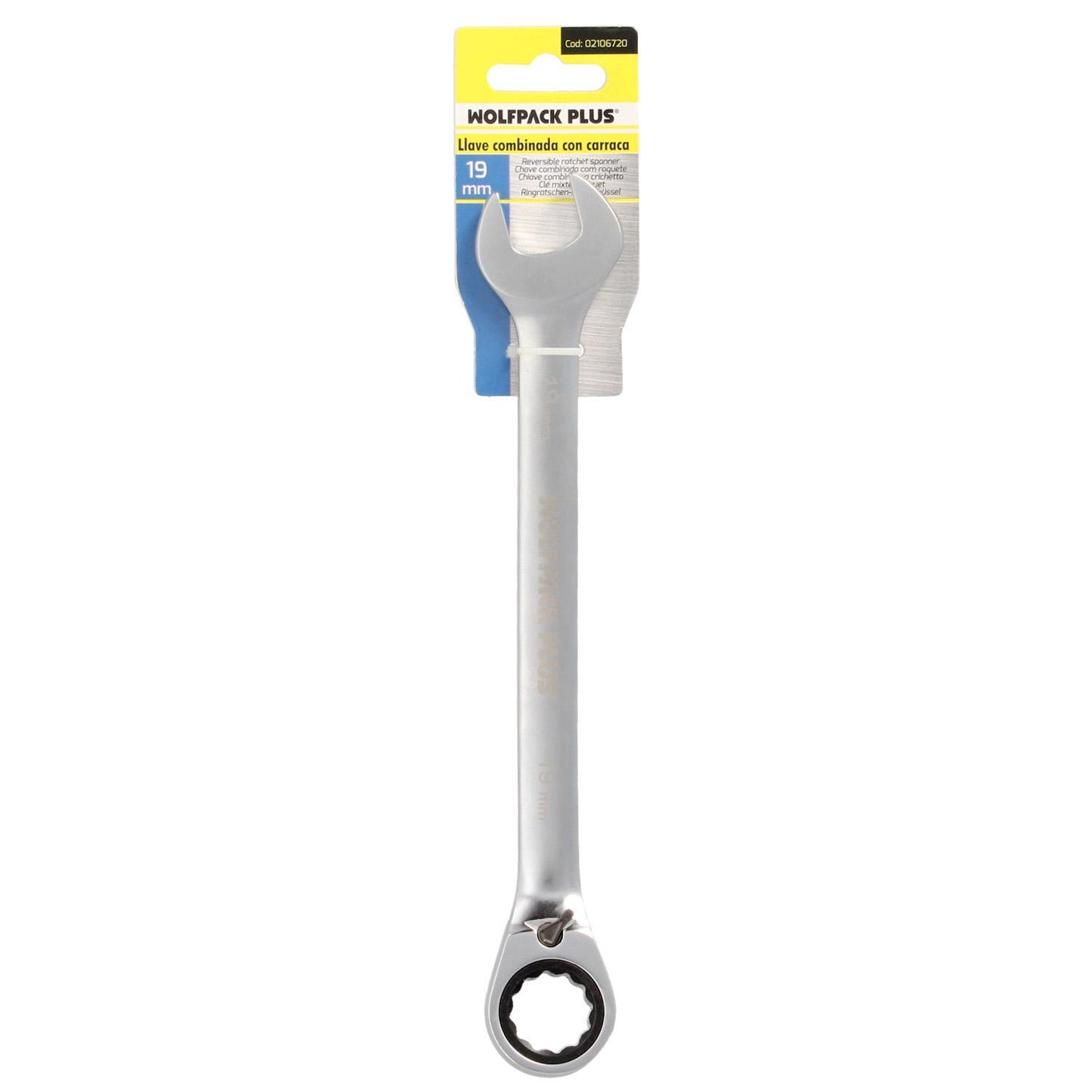 Llave Combinada Con Carraca 19 Mm. Din 3113_2