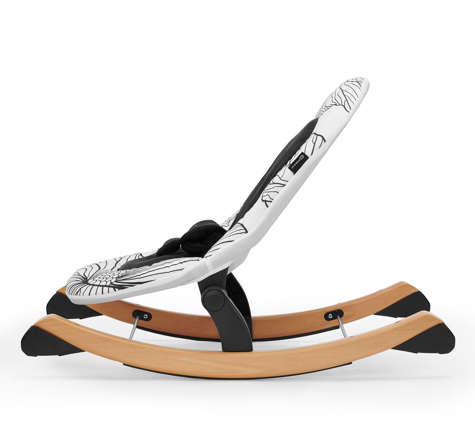 Hamaca Mecedora De Madera Para Bebé Finio Black_3