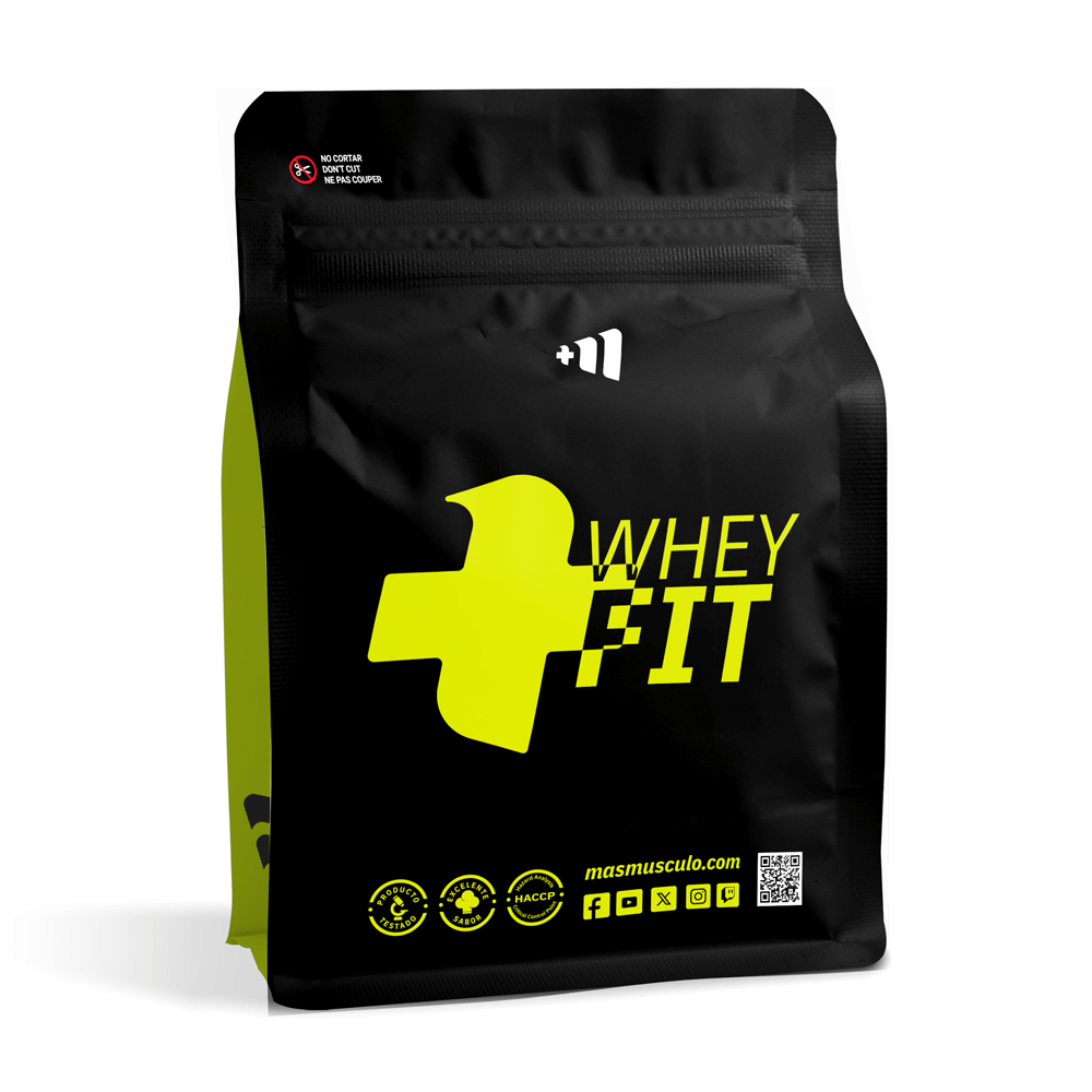 Whey Fit - 2kg - Platano - Aumenta La Masa Muscular - Masmusculo_0