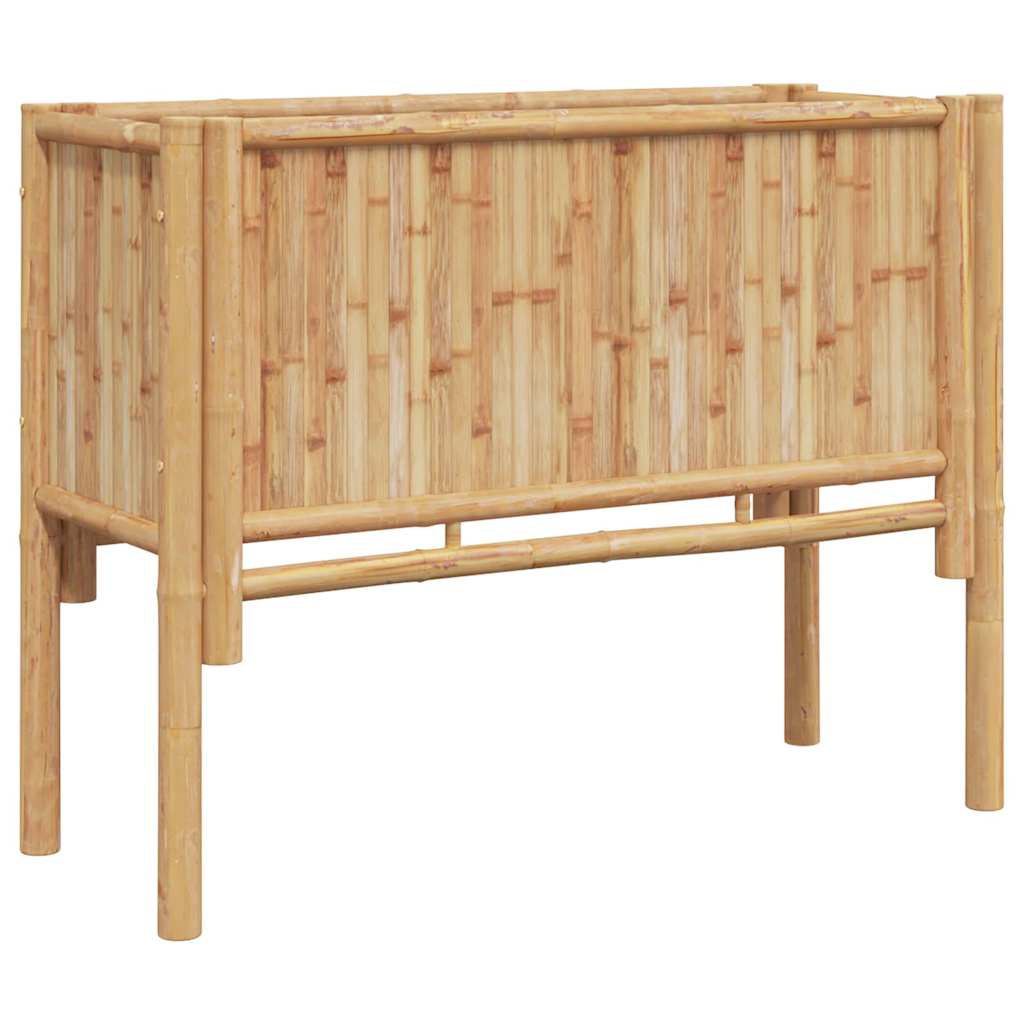 Cama Elevada Marrón 90 X 35 X 70 Cm Bambú_0