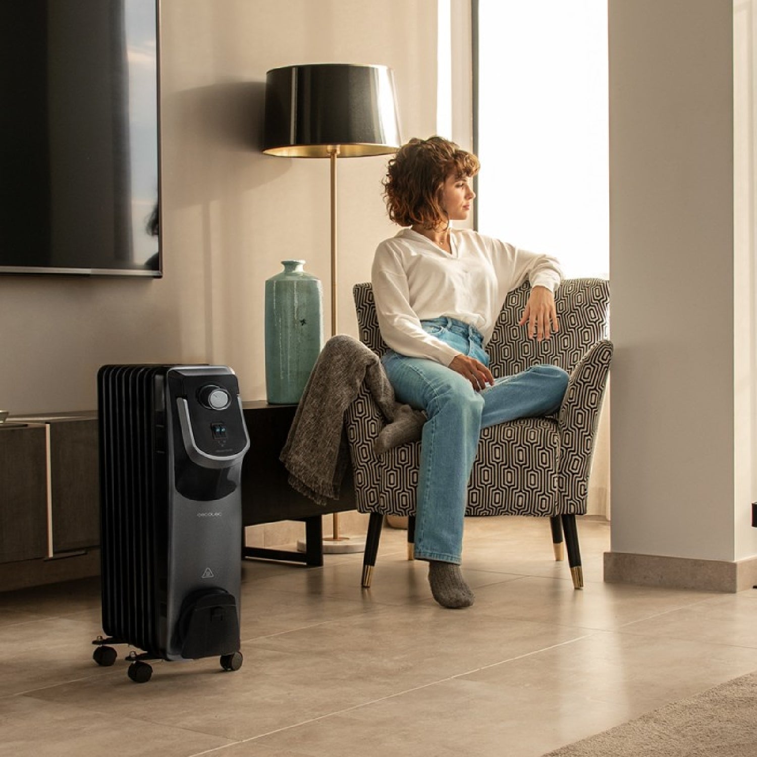 Cecotec Radiador De Aceite Readywarm 9000 Space 360 Black_2