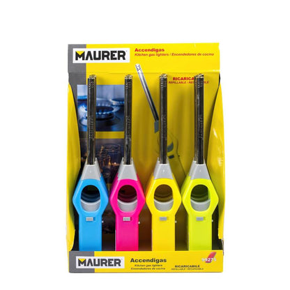 Encendedor Cocina Gas Con Llama Colores Surtidos 255 Mm._1