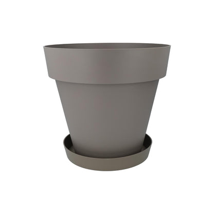 Pacote de pote com pires Taupe Tes 18 x 15 cm