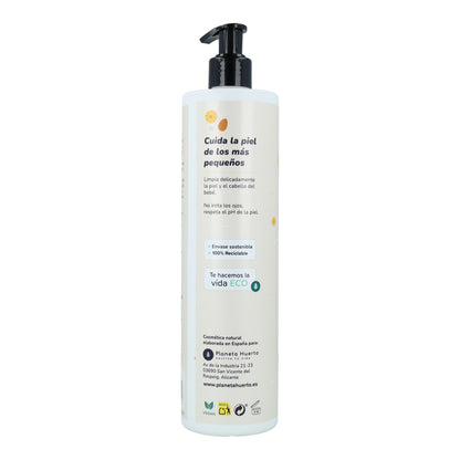 Planeta Huerto Gel e Champô Infantil Calêndula e Amêndoa 500 ml