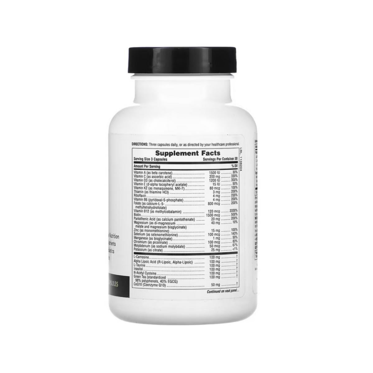 Keto living multi diário, Nature's plus 90 cápsulas.