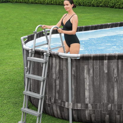 Bestway Conjunto De Piscina Ovalada 7,32x3,66x1,22 Cm_2