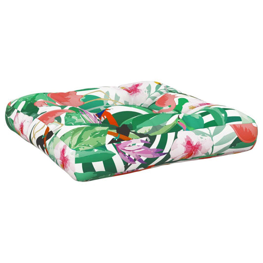 Vidaxl Cojín Para Palés Tela Oxford Multicolor 60x61,5x10 Cm_0