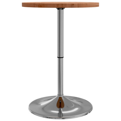 Mesa Alta De Madera Maciza De Haya Ø50x90,5 Cm_4