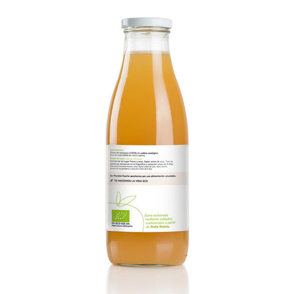 Sumo de maçã 100% extraído do Eco Planeta Huerto 750ml