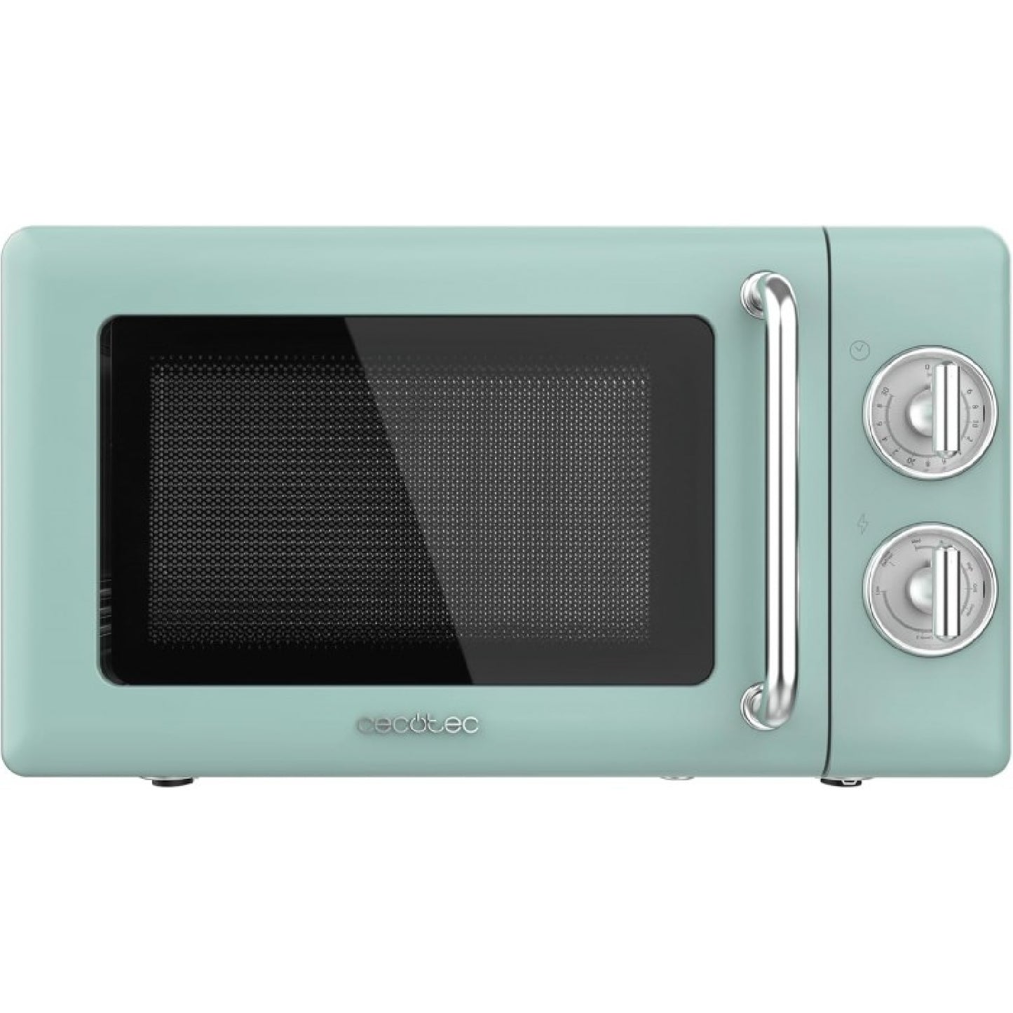 Microondas Mecánico Con Grill De 20 L Proclean 3110 Retro Green. 700 W En 6 Niveles, Temporizador Hasta 30 Minutos, Modo Descongelación, Diseño Vint_0