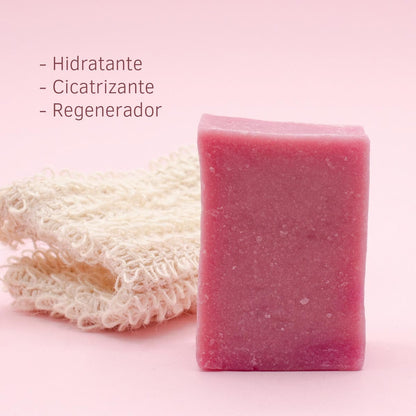 Jabón Natural Rosa Mosqueta Labnatur 100 g | Regenera y Suaviza | Piel con Marcas | Vegano_4