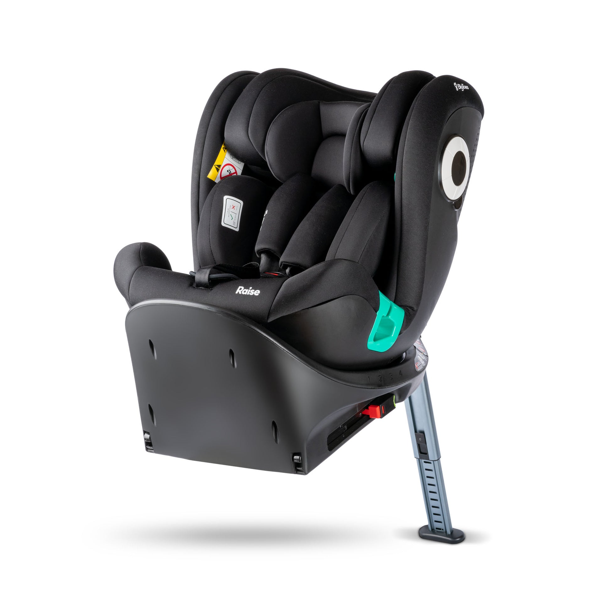 Silla De Coche Para Bebé Bigtoes Raise I-size 40-150 Cm Black Diamond_0