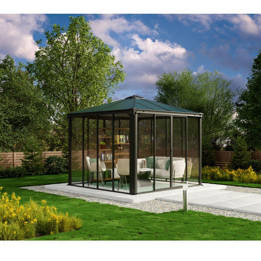 Ledro gazebo fechado gazebo 300x300 cm 