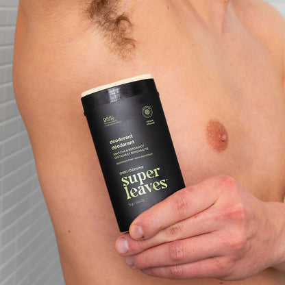 Desodorizante Super Leaves Men Matcha e Bergamota 75 g