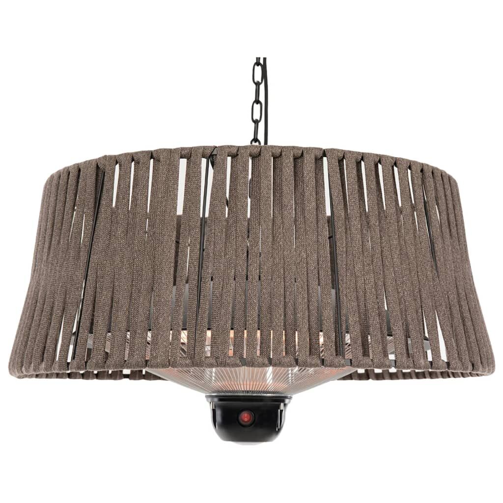 Sunred Calefactor Colgante Artix Corda 1800 W Halógeno Marrón_2