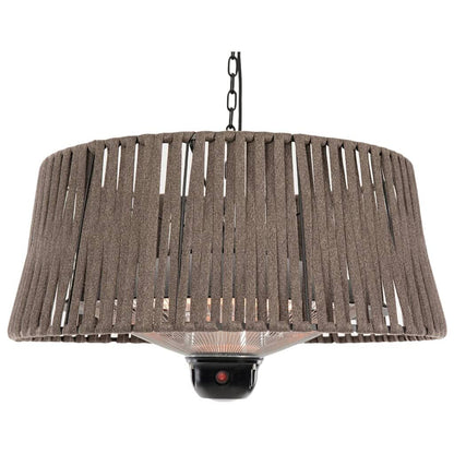 Sunred Calefactor Colgante Artix Corda 1800 W Halógeno Marrón_2