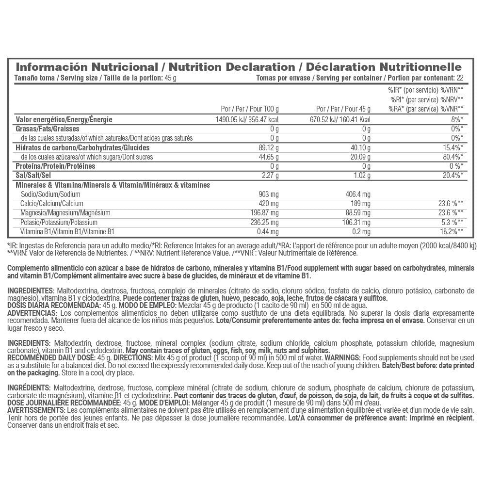 Carbo Complex Con Cluster Dextrin® - 1kg - Neutro - Recarga Los Depósitos De Glucóge - Masmusculo_5